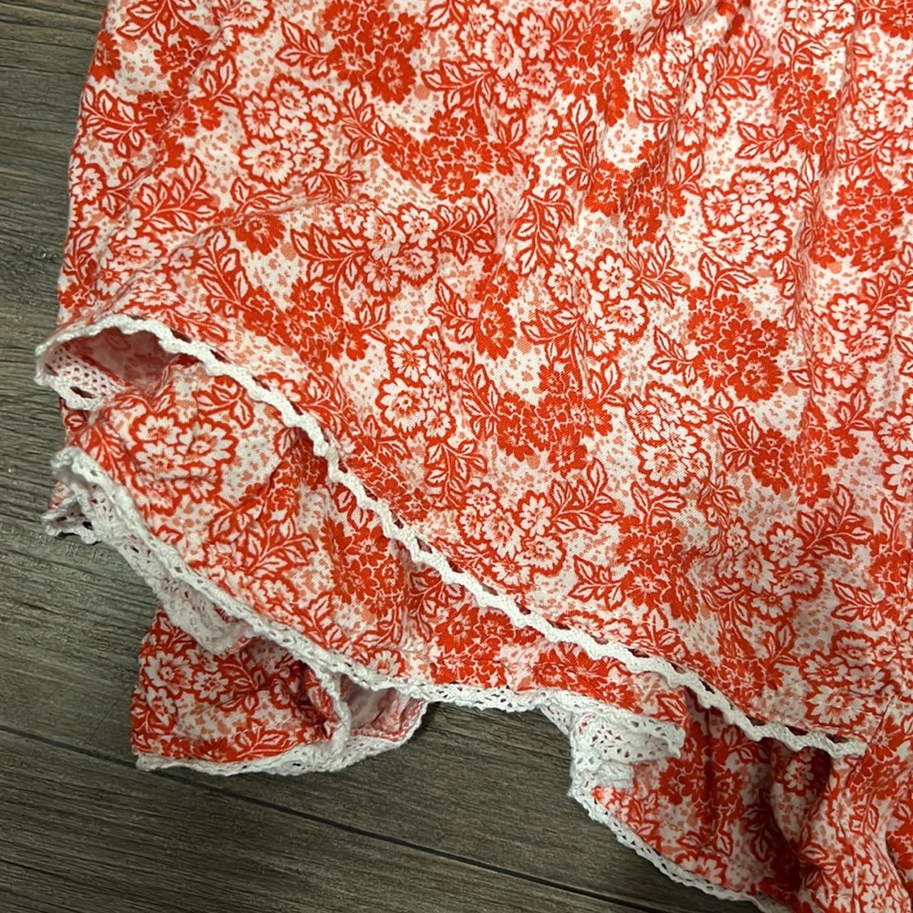 Altar’d State Ruffle Floral Crop Top - Picture 3 of 7